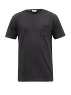 Mens Rtw Ymc - Wild Ones Patch-pocket Organic-cotton T-shirt - Mens - Black