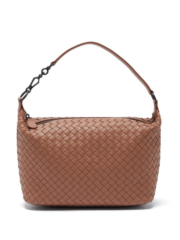 Bottega Veneta Ciambrino Intrecciato Leather Shoulder Bag
