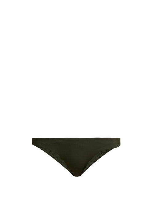 Matchesfashion.com Matteau - The Classic Bikini Brief - Womens - Dark Green