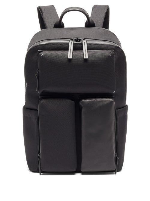 Matchesfashion.com Troubadour - Explorer Ridge Canvas And Leather Backpack - Mens - Black