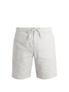 Frescobol Carioca Drawstring-waist Linen-blend Shorts