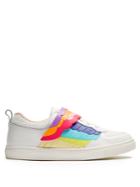 Sophia Webster Fire Bird Low-top Leather Trainers