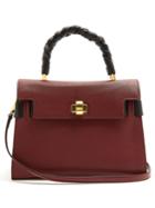 Miu Miu Click Large Grained-leather Bag