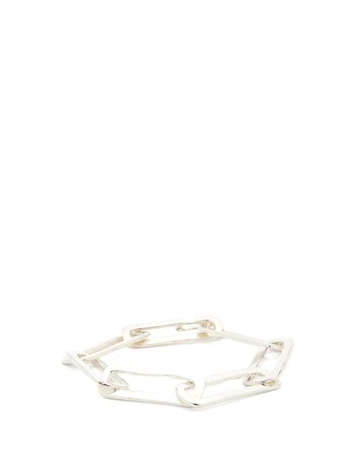 Matchesfashion.com Pearls Before Swine - Muknal Chain-link Sterling-silver Bracelet - Mens - Silver