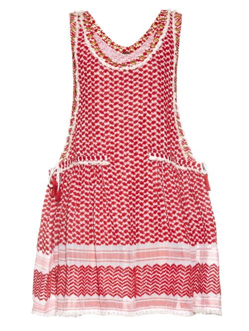 Dodo Bar Or Fatima Eyelet-embellished Cotton Dress