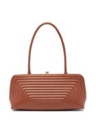 Matchesfashion.com Jil Sander - Quilted Small Leather Shoulder Bag - Womens - Tan