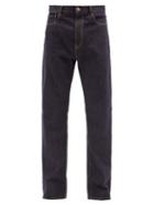 2 Moncler 1952 - Logo-print Straight-leg Denim Jeans - Mens - Navy