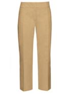 Marni Mid-rise Cropped Cotton Chino Trousers