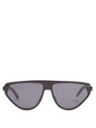 Matchesfashion.com Dior Homme Sunglasses - D Frame Acetate Sunglasses - Mens - Black