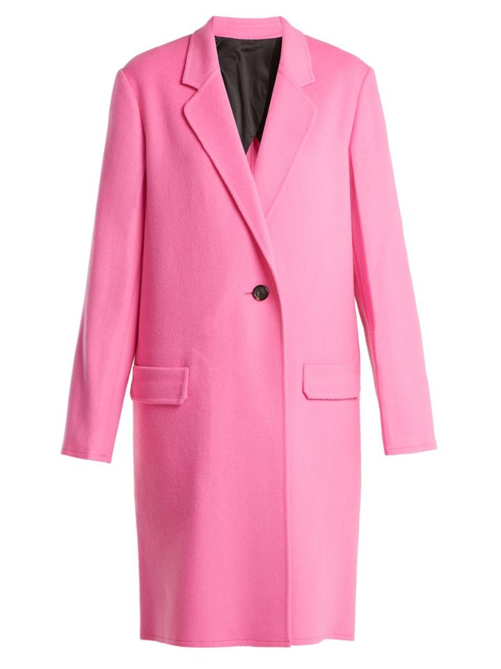 Helmut Lang Double-faced Wool-blend Coat