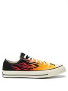 Matchesfashion.com Converse - Chuck 70 Flame-print Canvas Trainers - Mens - Multi