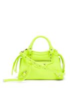 Balenciaga - Neo Classic City Mini Crocodile-effect Leather Bag - Womens - Yellow