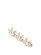 Matchesfashion.com Miu Miu - Crystal Embellished Bow Hair Slide - Womens - Silver
