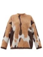 Matchesfashion.com Acne Studios - Kelphine Knitted Sweater - Womens - Camel