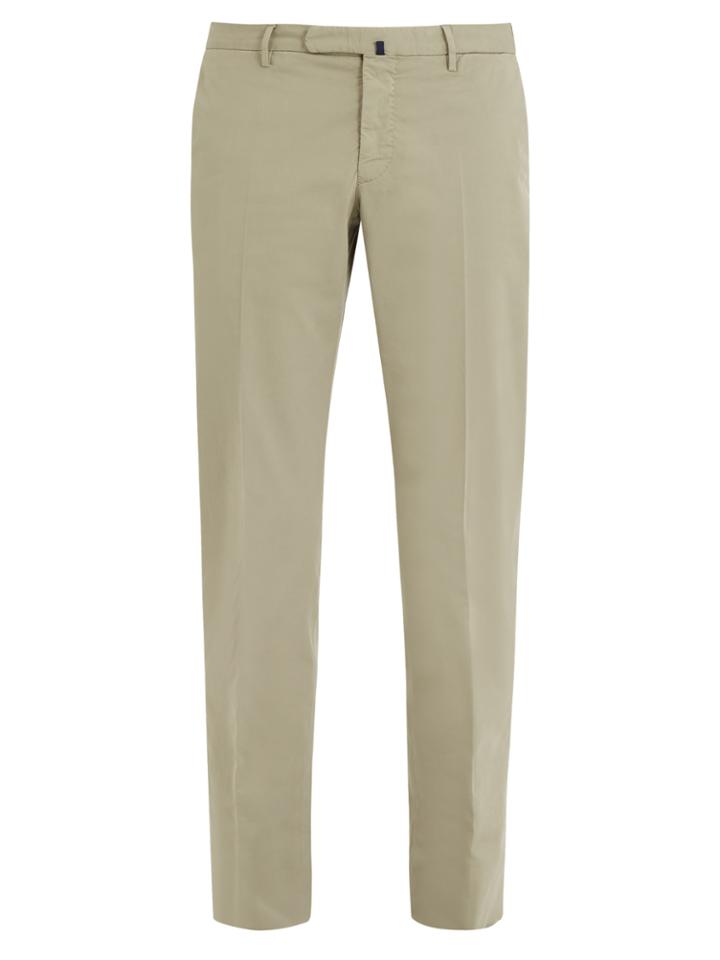 Incotex Mid-rise Slim-leg Stretch-cotton Chino Trousers