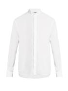 Saint Laurent Wing-collar Cotton-poplin Shirt