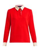 Matchesfashion.com La Fetiche - Arthur Point Collar Wool Shirt - Womens - Red