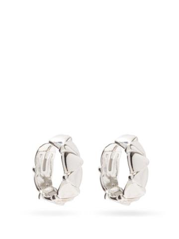 Matchesfashion.com Dominic Jones - Teeth Recycled Sterling-silver Earrings - Womens - Silver