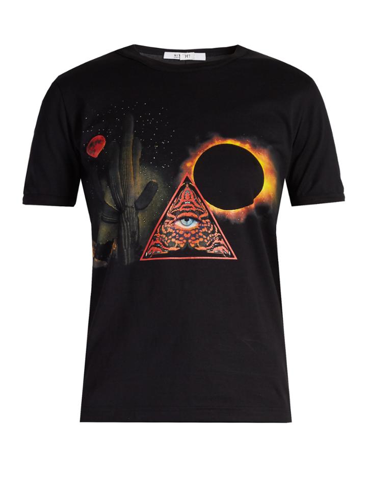 Givenchy Apocalypse Cactus-print Cotton-jersey T-shirt