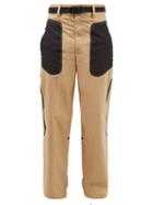 Eye/loewe/nature - Patch-pocket Cotton-poplin Trousers - Mens - Beige