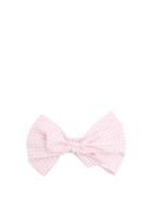 Matchesfashion.com Federica Moretti - Gingham Cotton Headband - Womens - Pink