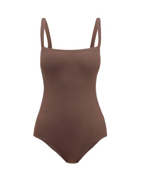 Matchesfashion.com Matteau - The Square Swimsuit - Womens - Nude