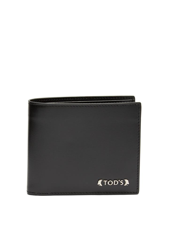 Tod's Logo Leather Wallet