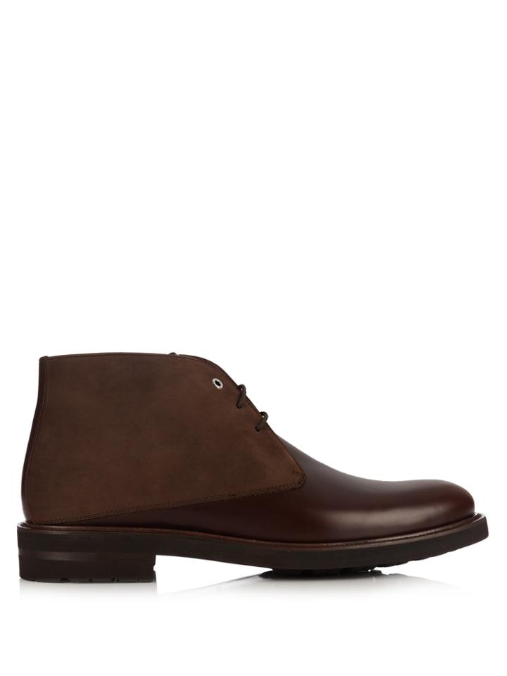 Want Les Essentiels Stewart Leather Desert Boots