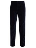 Matchesfashion.com Cobra S.c. - Classics Velvet Trousers - Mens - Navy