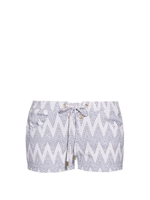 Melissa Odabash Shelly Intarsia Shorts