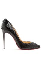 Christian Louboutin Pigalle Follies 100mm Patent-leather Pumps
