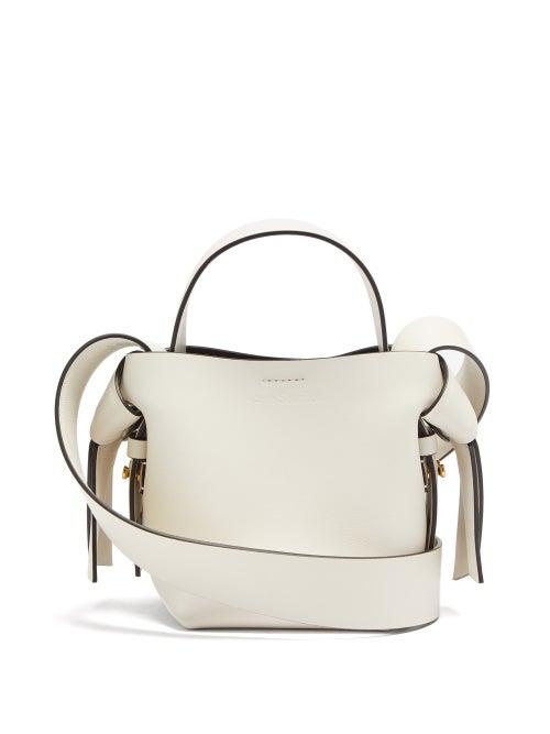 Acne Studios - Musubi Mini Leather Cross-body Bag - Womens - White