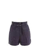 Isabel Marant Toile - Roscoe High-rise Shorts - Womens - Navy
