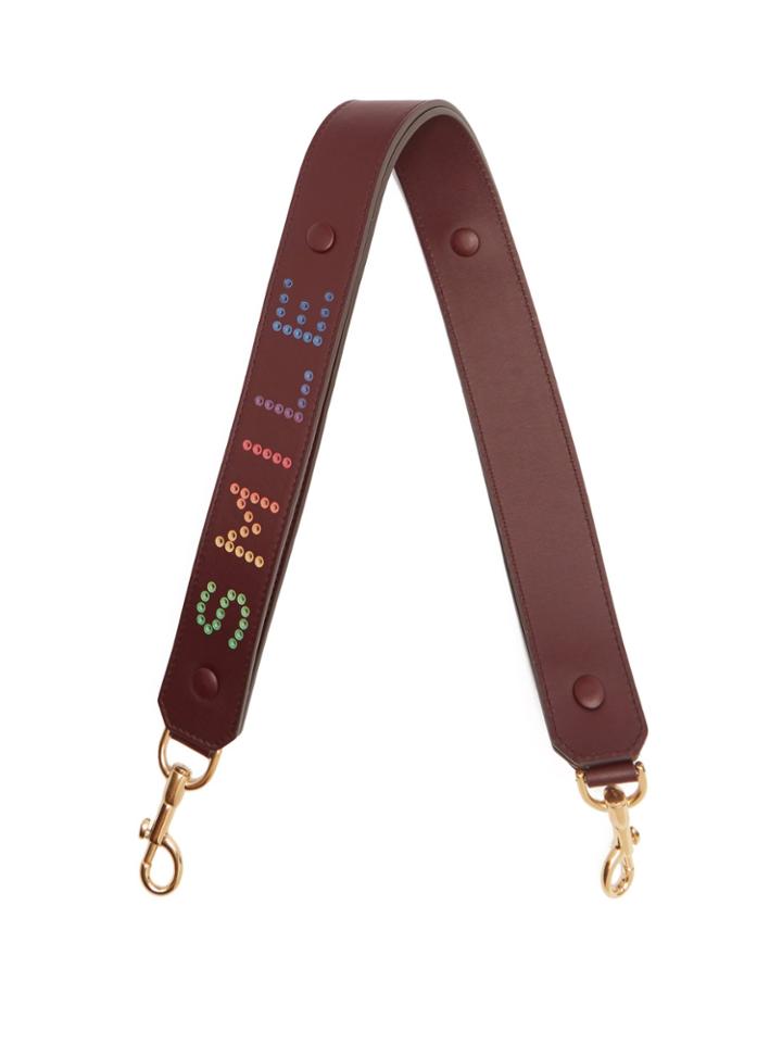 Anya Hindmarch Smile Leather Bag Strap