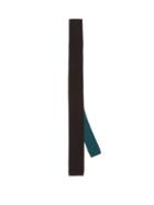 Matchesfashion.com Paul Smith - Two Tone Diamond Stitch Silk Tie - Mens - Black