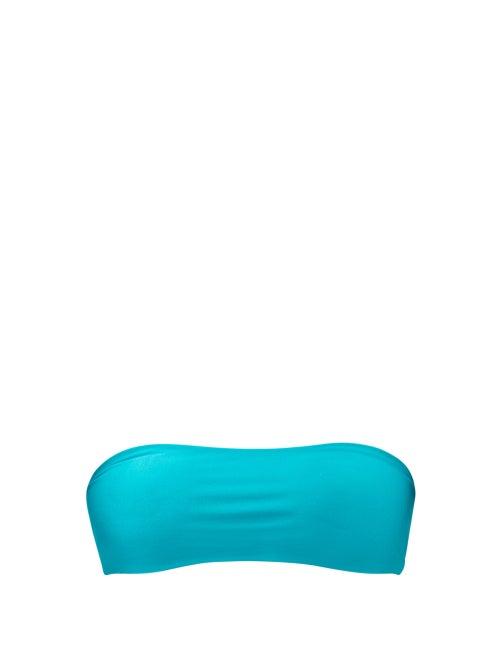 Jade Swim - All Around Bandeau Bikini Top - Womens - Aqua