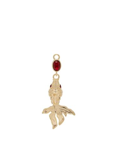 Matchesfashion.com Hillier Bartley - Gold Plated Fish Charm - Womens - Gold