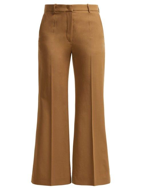 Matchesfashion.com Joseph - Rone Virgin Wool Trousers - Womens - Tan