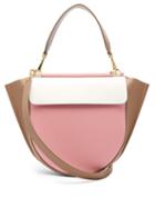 Matchesfashion.com Wandler - Hortensia Medium Leather Cross Body Bag - Womens - Pink Multi
