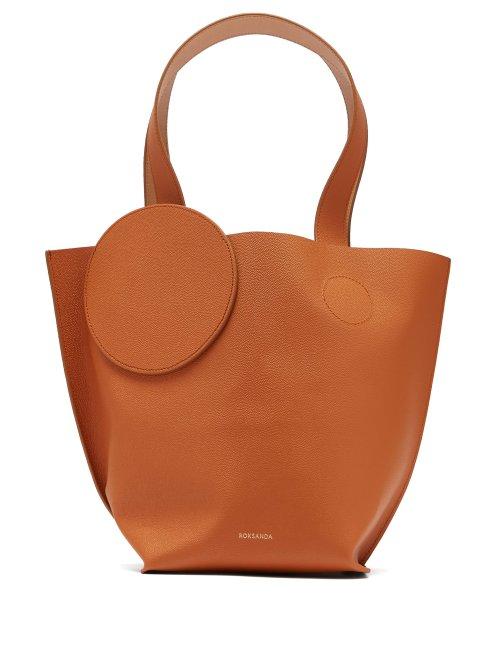 Matchesfashion.com Roksanda - Eider Mini Pebbled Leather Tote - Womens - Tan