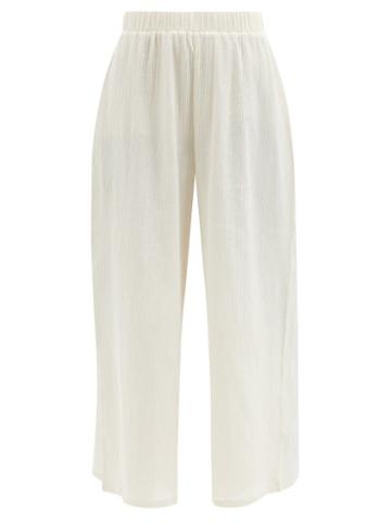 Max Mara Beachwear - Simeone Trousers - Womens - Beige
