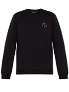 Matchesfashion.com A.p.c. - No Fun Cotton Sweatshirt - Mens - Black