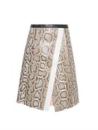 Proenza Schouler Asymmetric Python Skirt