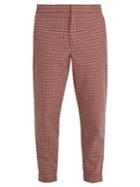 Barena Venezia Tapered-leg Gingham Trousers
