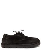 Matchesfashion.com Marsll - Sancrispa Alta Suede Derby Shoes - Mens - Black