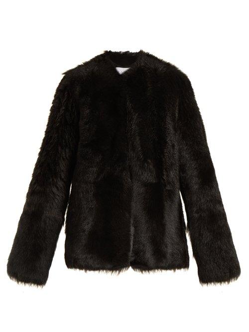 Matchesfashion.com Raey - 1970s Shearling Coat - Womens - Black