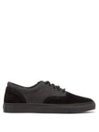 Matchesfashion.com Diemme - Iseo Suede And Canvas Trainers - Mens - Black Multi