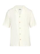 Matchesfashion.com Hecho - Cotton Terry Short Sleeve Shirt - Mens - Ivory