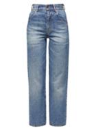 Matchesfashion.com Saint Laurent - High-rise Cotton Jeans - Womens - Denim