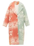 Matchesfashion.com Rave Review - Coco Single Breasted Upcycled Wool Coat - Womens - Multi